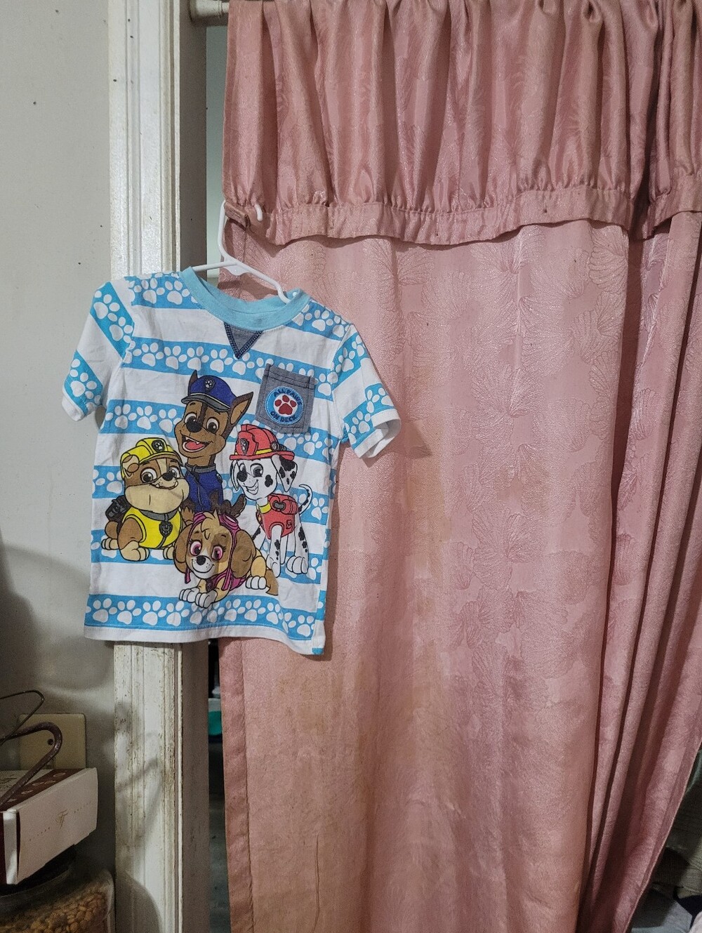 Nickelodeon Paw Patrol Light Blue & White Striped Tee